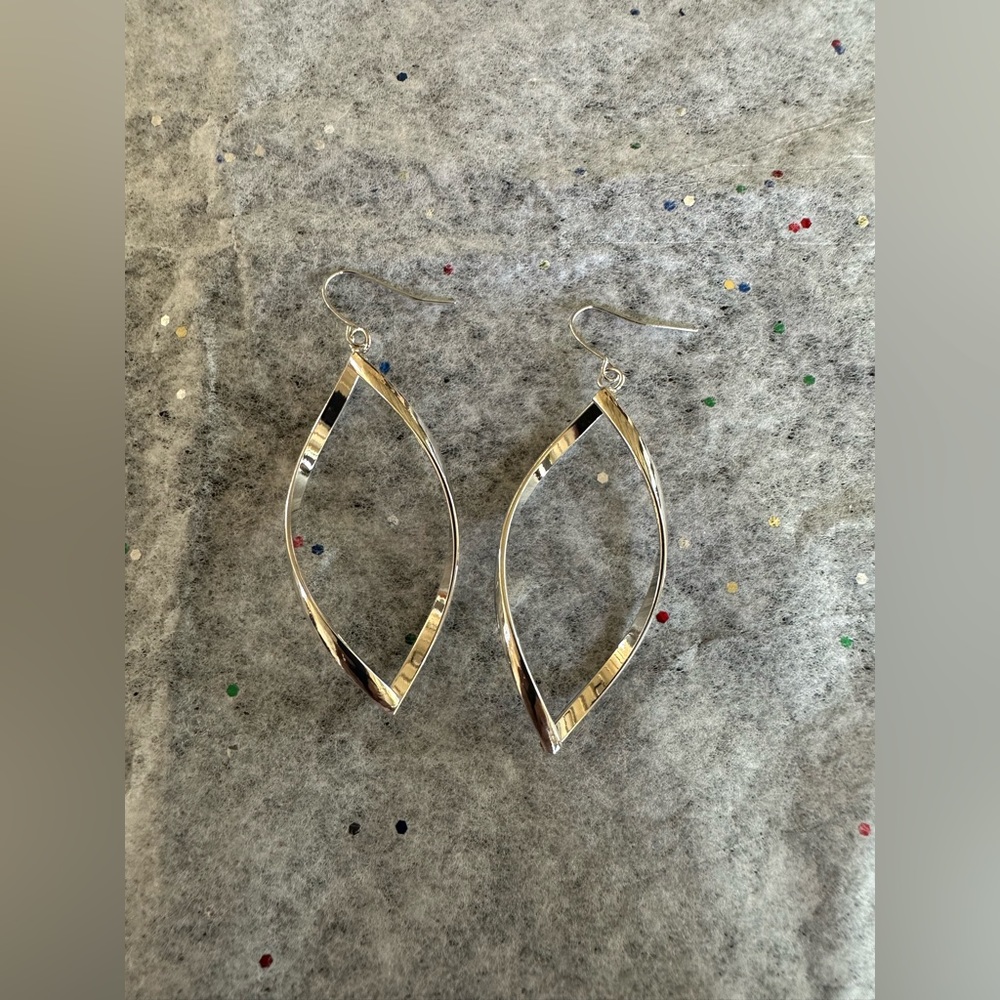 Drop Dangle Earrings. Hippie Boho Fashion. Silver Vintage Statement.
